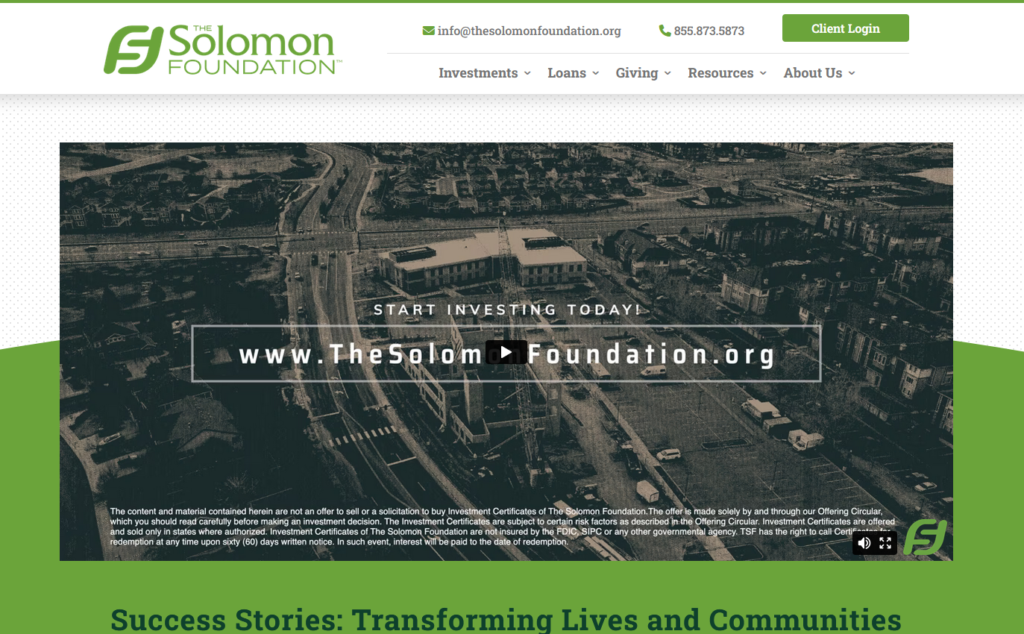 The Solomon Foundation