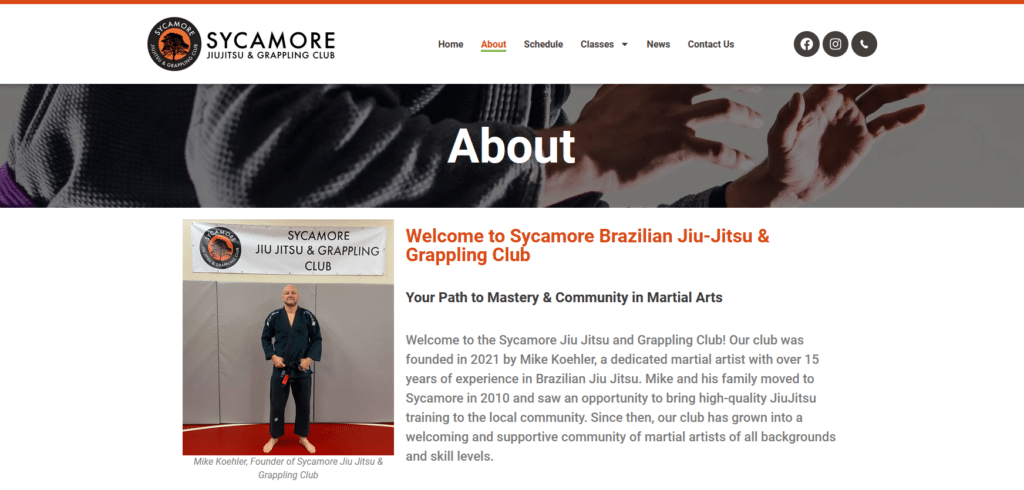 Sycamore Jiu Jitsu Club