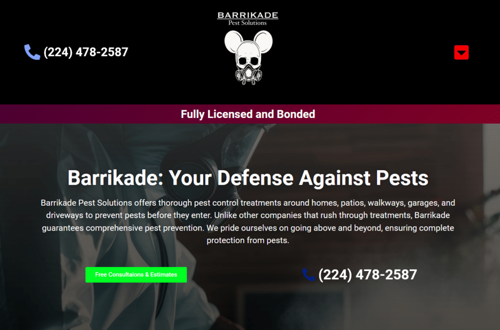 Barrikade Pest Solutions