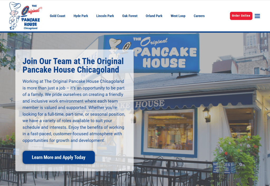 The Original Pancake House Chicagoland