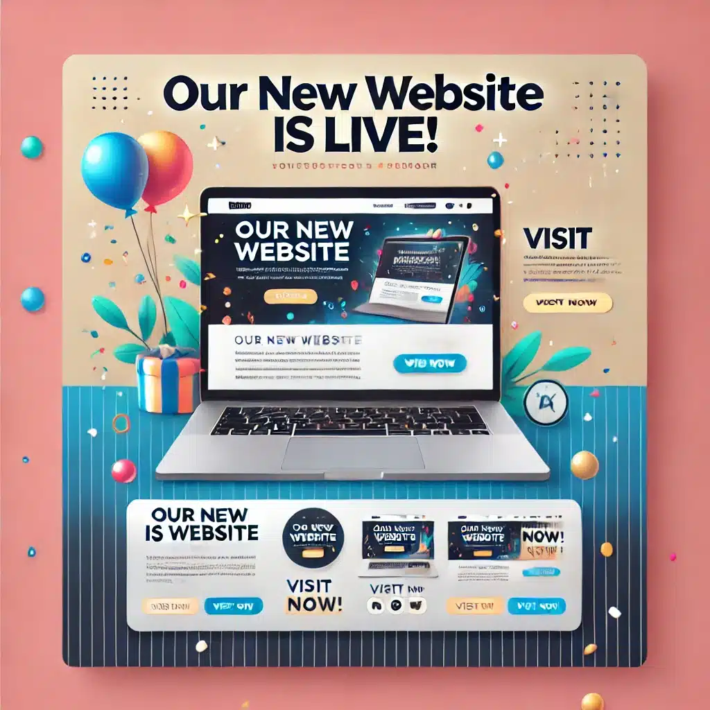 Your website is live